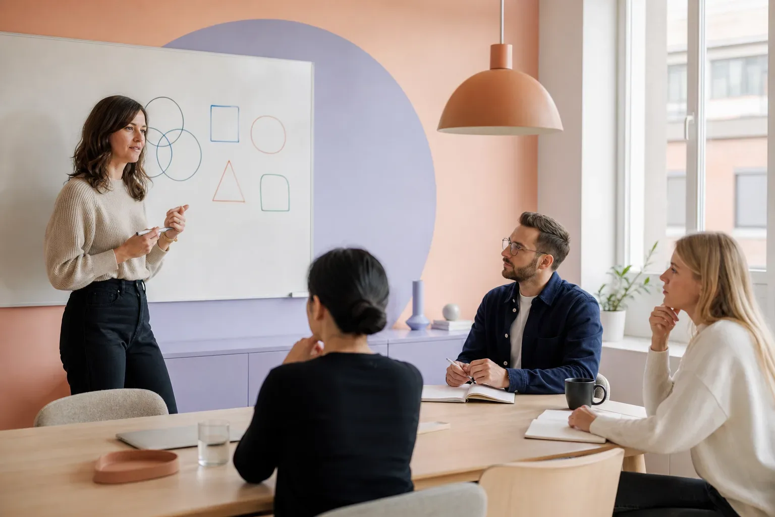 Équipe en formation sur l’usage responsable de l’intelligence artificielle