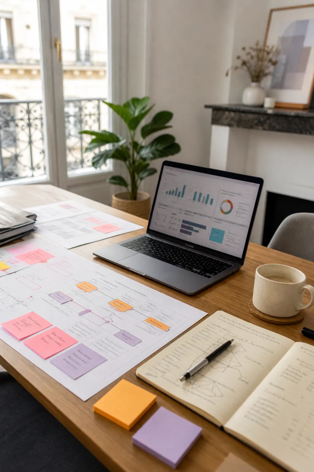 Espace de travail dédié au conseil et à l’intelligence artificielle