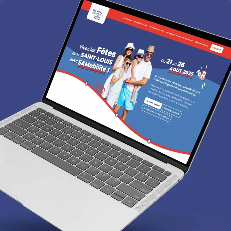 Landing Page « Saint-Louis » — visuel 1