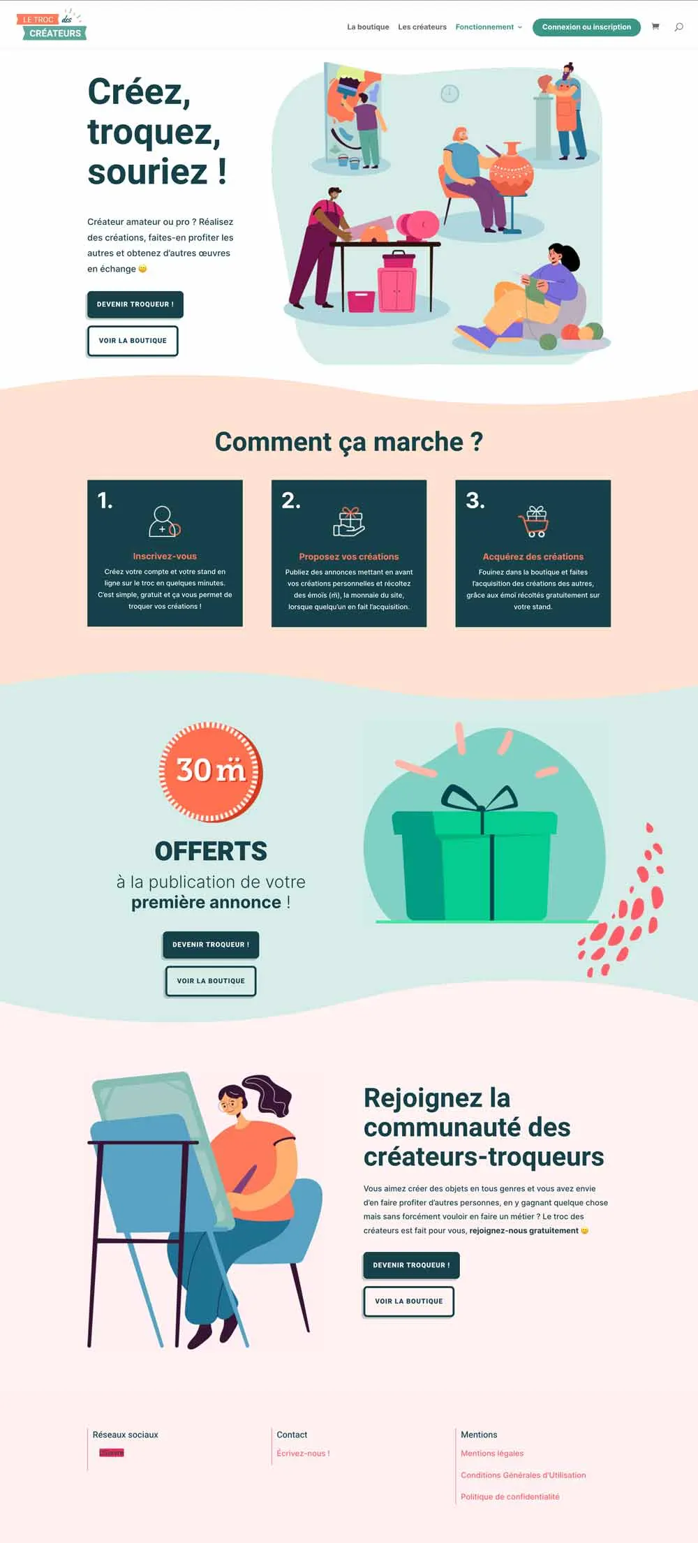 Le troc des créateurs — visuel 1