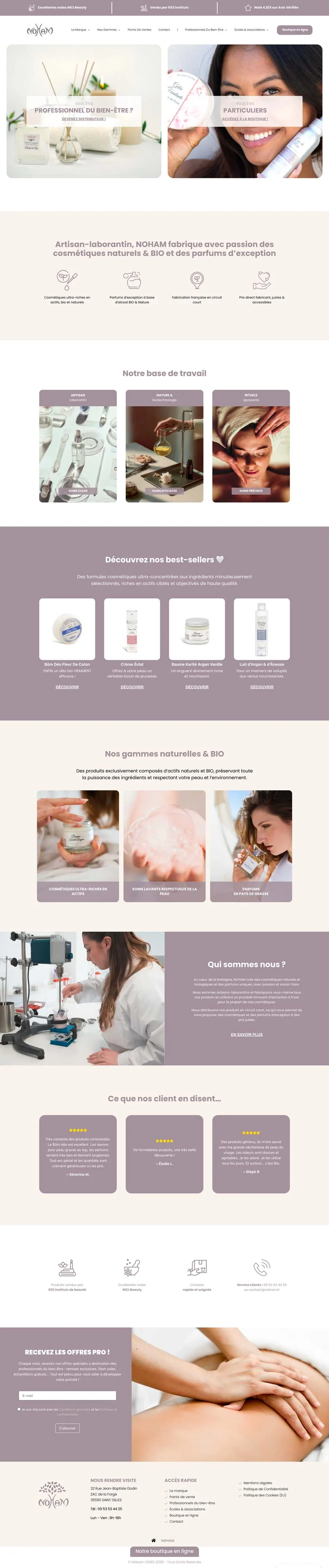 Rédaction & webdesign Noham — visuel 2